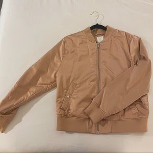Blush Bomber Jacket